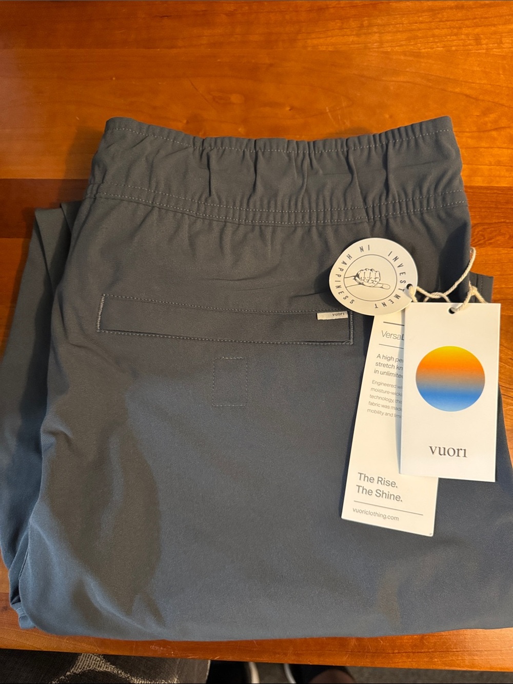 Vuori Men's Joggers — Slate
